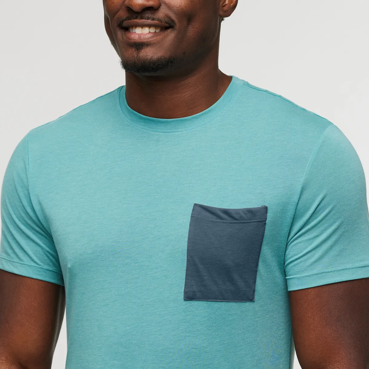 Cotopaxi Paseo Travel Pocket t-shirt homme indigo anti-odeur