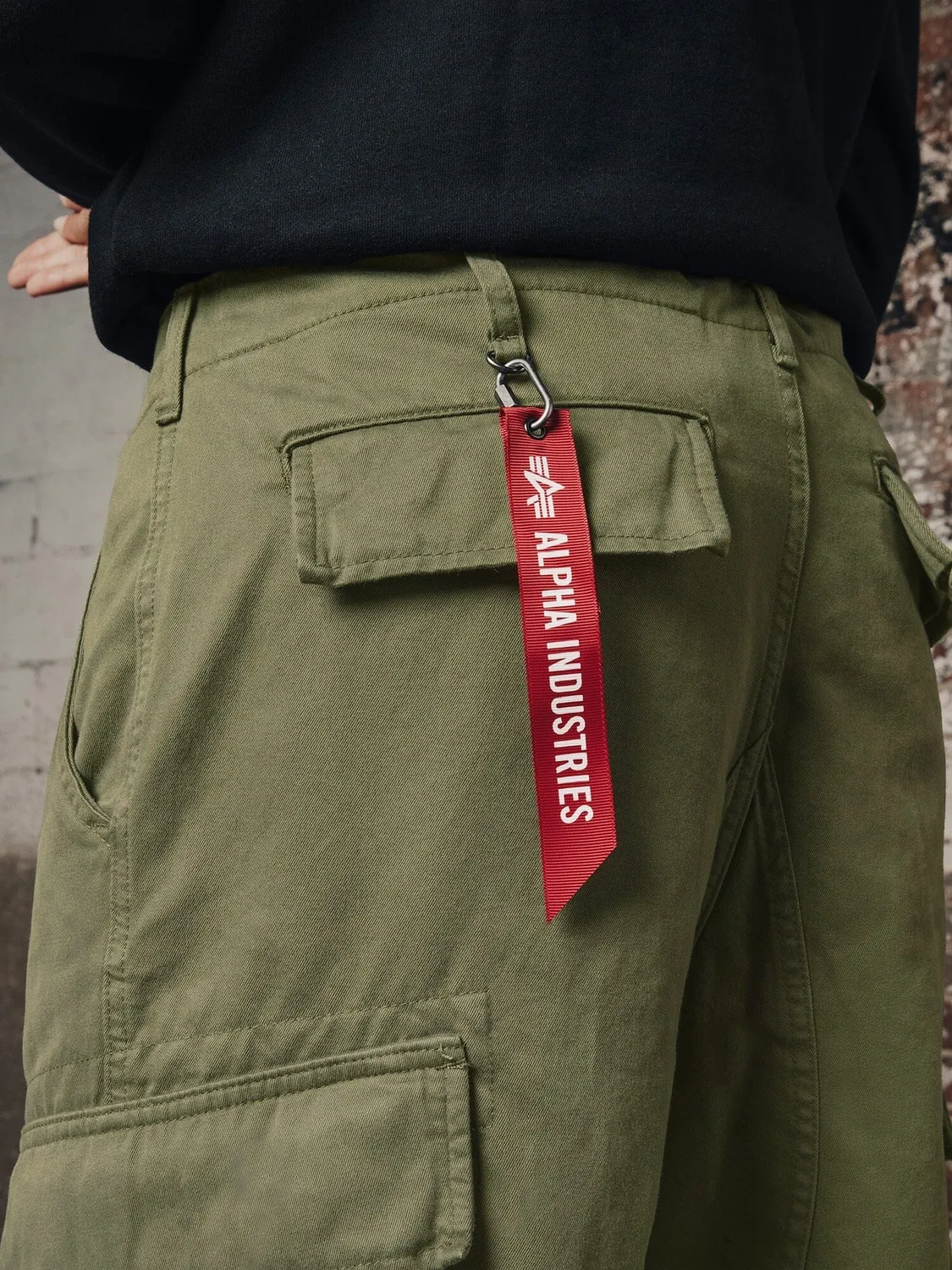 Alpha Industries ACU pantalon cargo olive homme