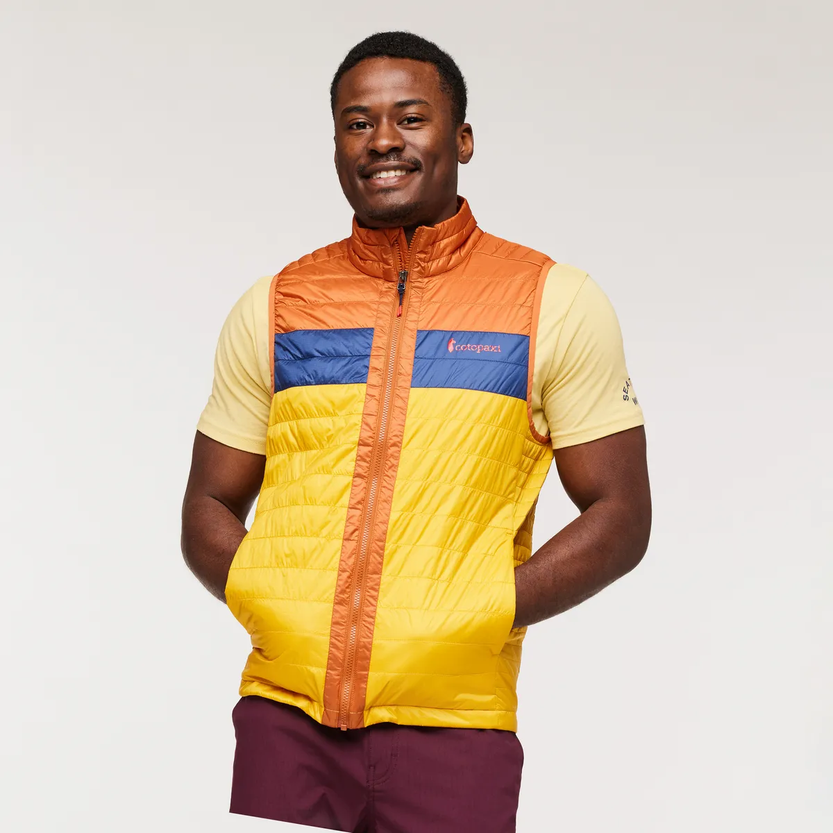 Cotopaxi Capa Gilet homme Mezcal Sunset isolant