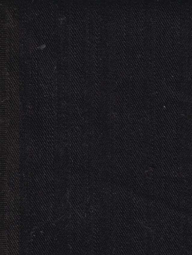 Hollington Serge tissu laine stretch ardoise chevrons 5 m