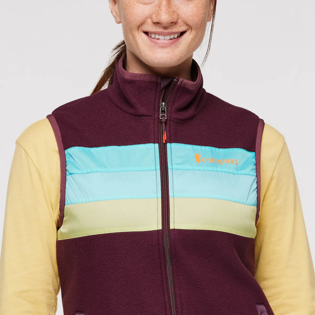 Cotopaxi Teca Fleece gilet femme polyester recyclé