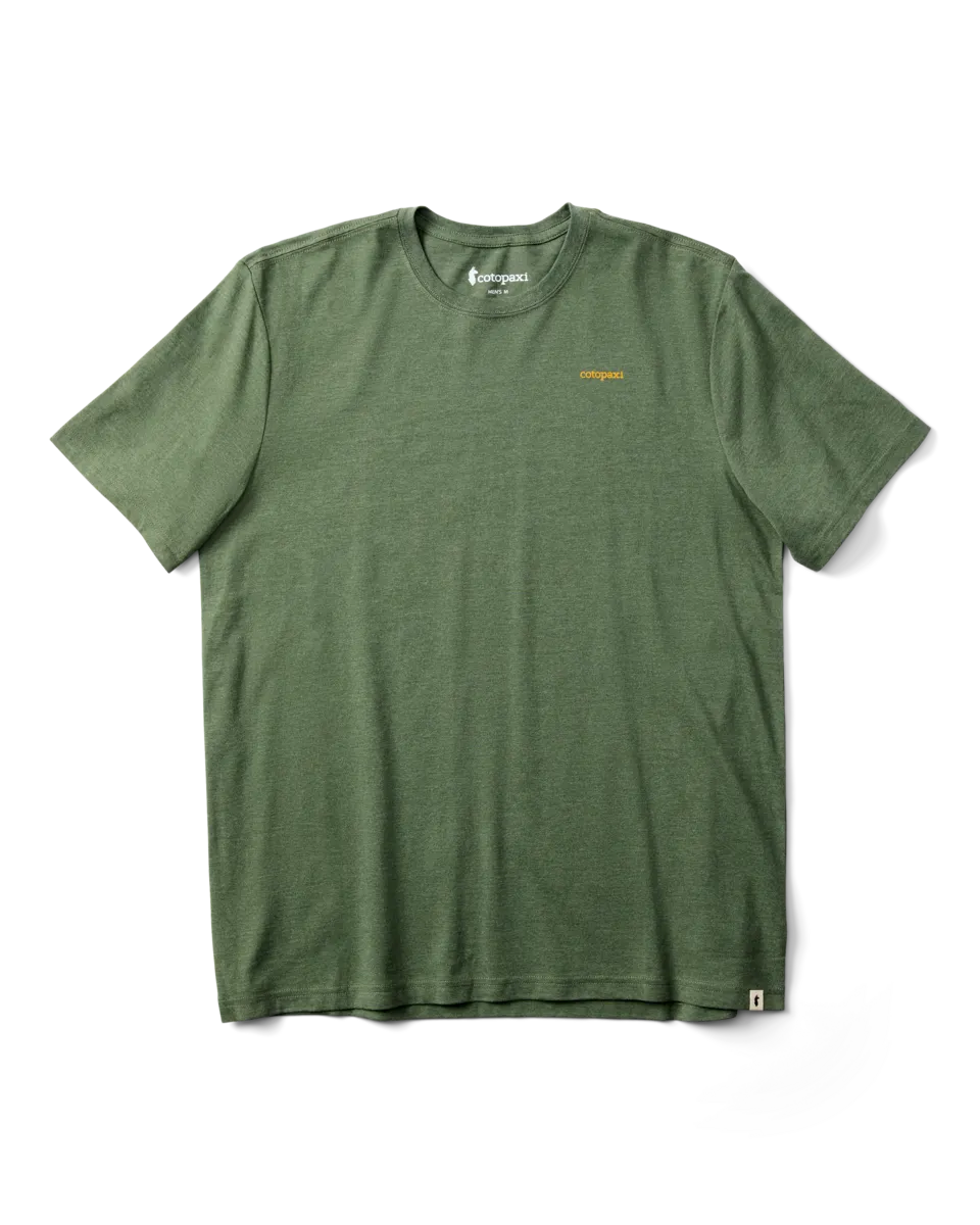 Cotopaxi Down The River T-shirt homme Fatigue coton bio