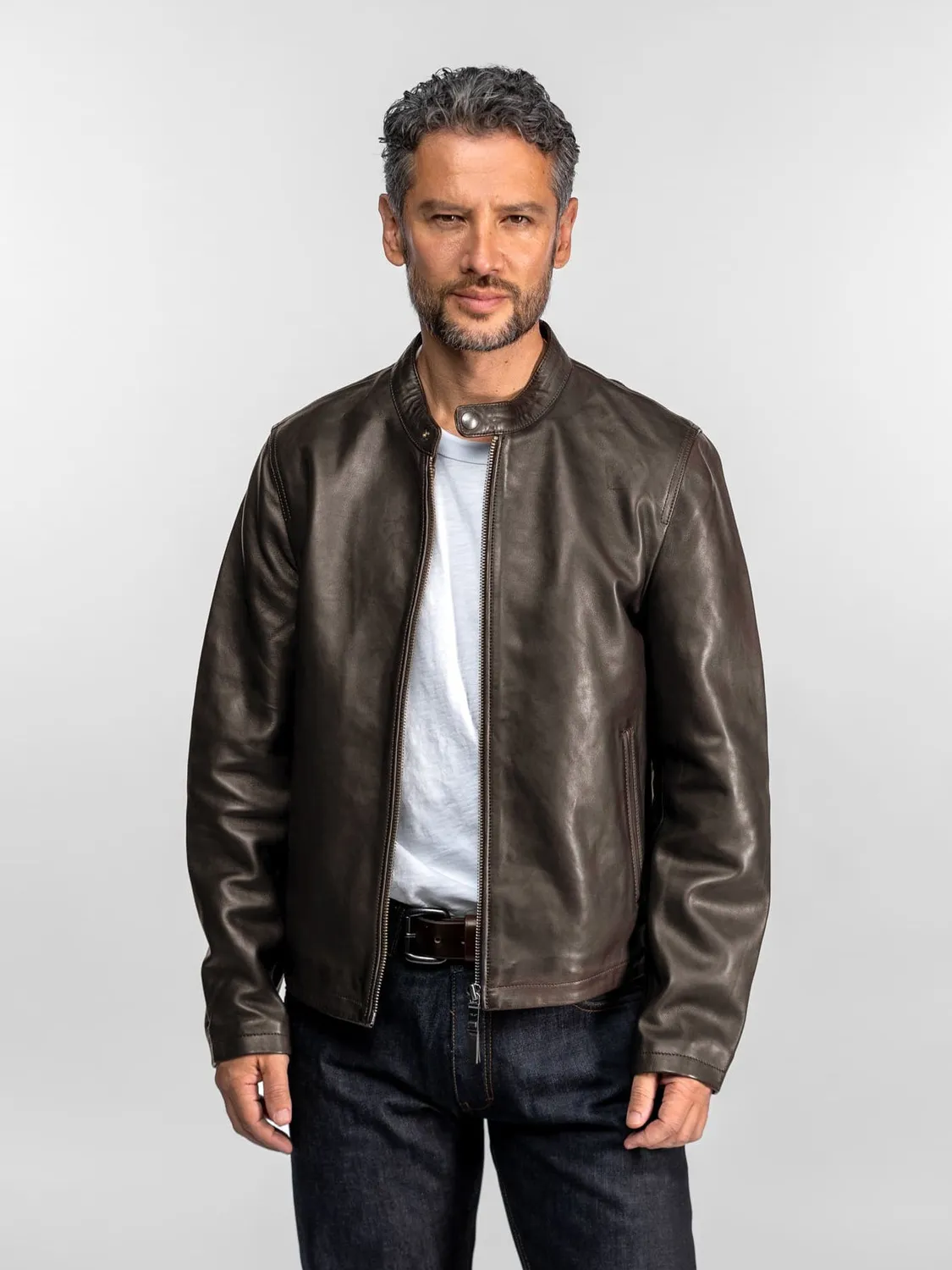DAYTONA Hodos blouson cuir mouton noir motard
