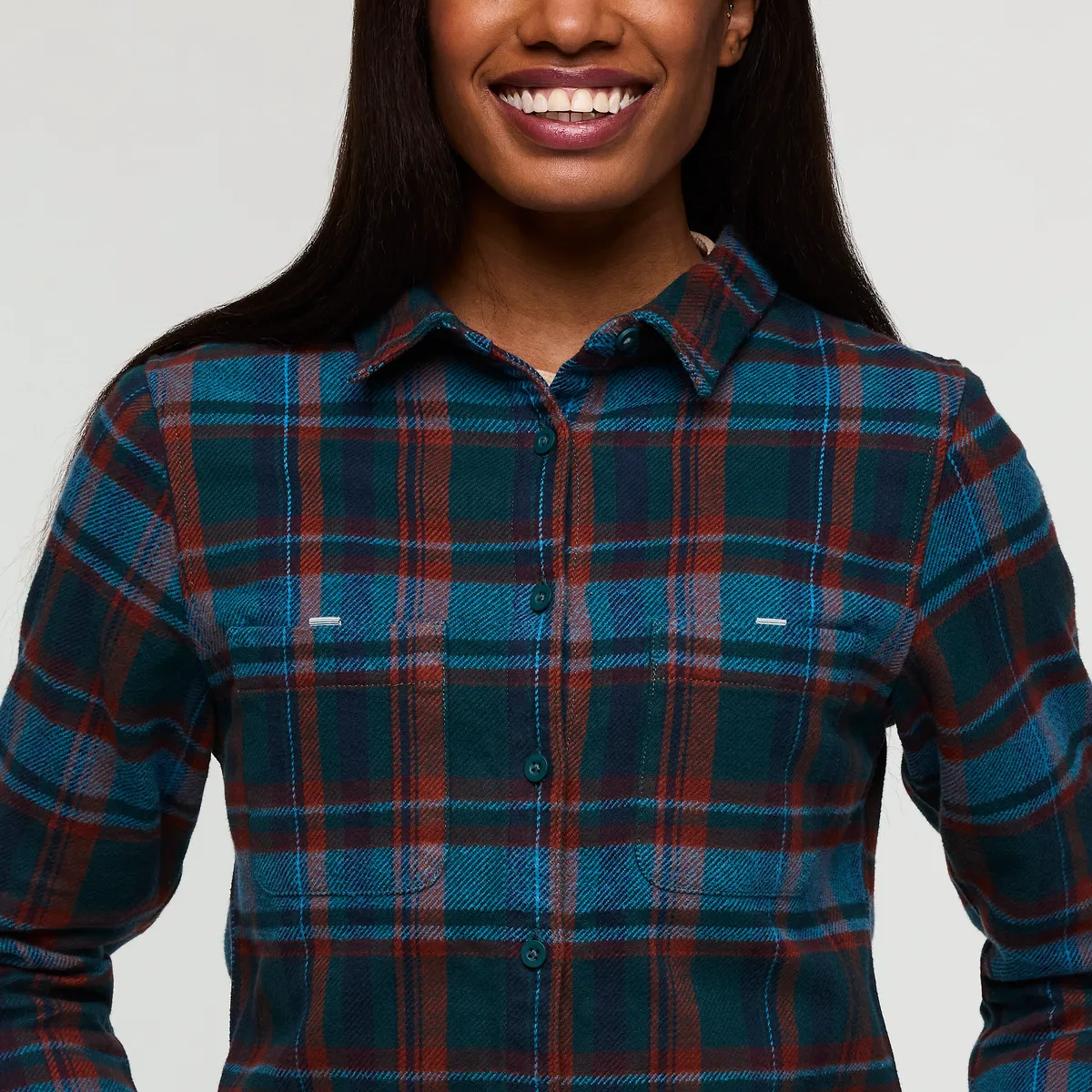 Cotopaxi Mero Organic chemise flanelle Abyss Plaid