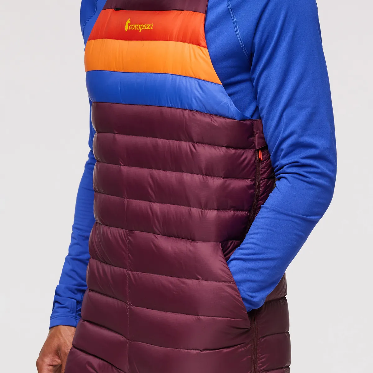 Cotopaxi Fuego Down salopette homme rayures