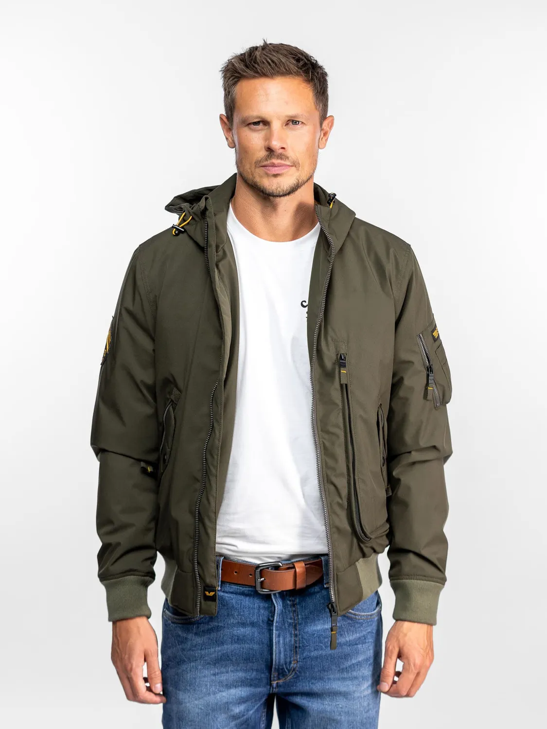 Daytona Bromley FM-104848 veste militaire homme kaki nylon