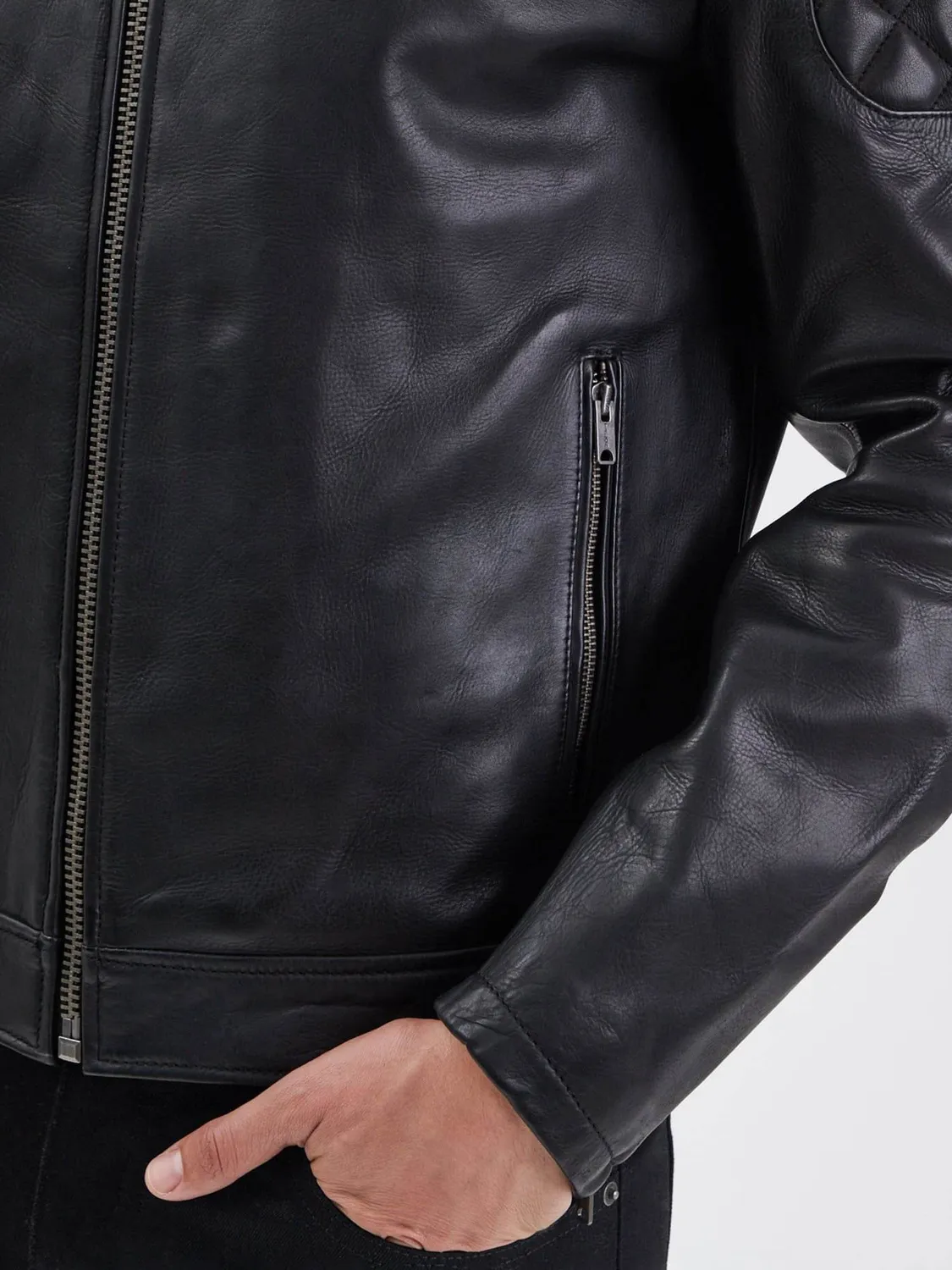 Daytona Cobalt FM-101246 blouson motard homme vachette