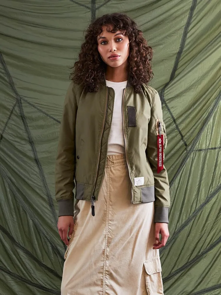 Alpha Industries L-2B Skymaster Gen II bomber femme vert