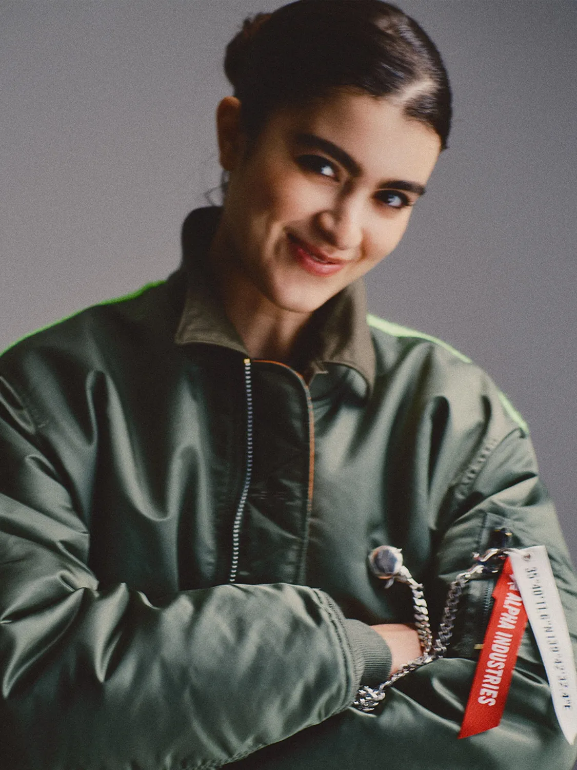 Alpha Industries WTAPS MA-1 bomber flight nylon olive