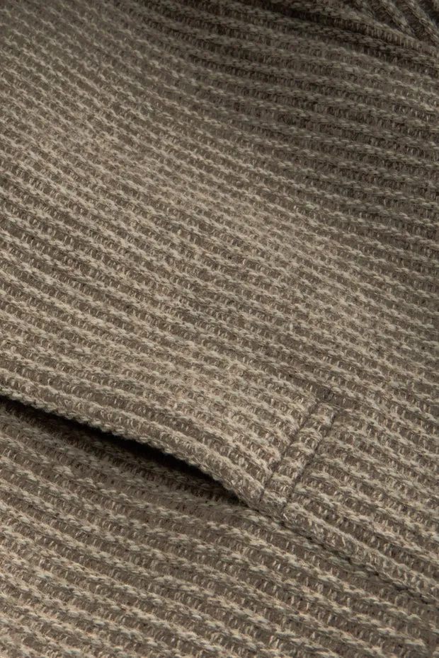 Hollington Tyrol veste laine cachemire sable