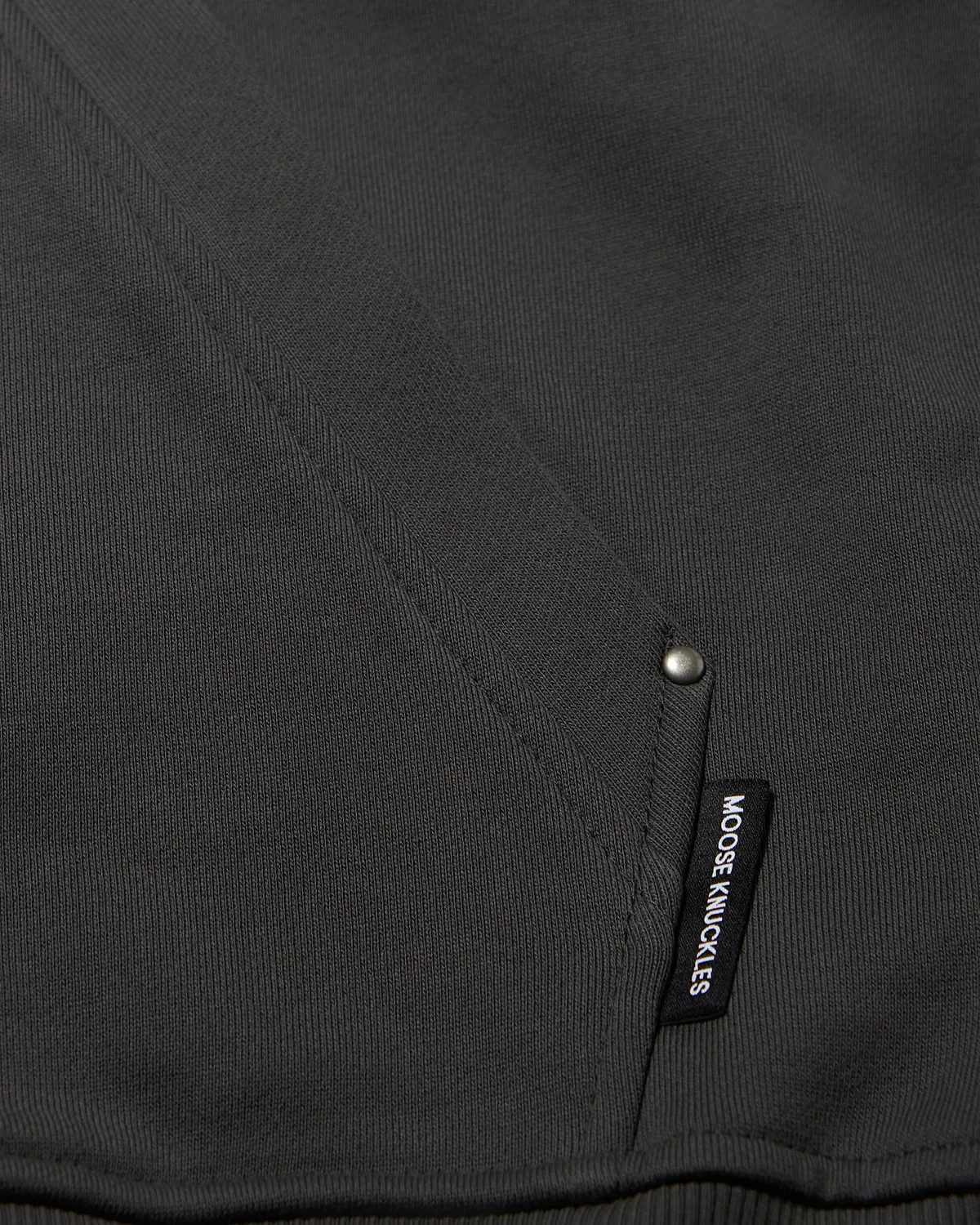 Moose Knuckles Hartsfield sweat capuche cement coton