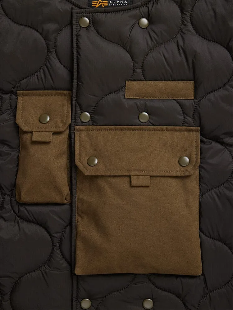 Alpha Industries Tactical Vest gilet nylon vert OG-107