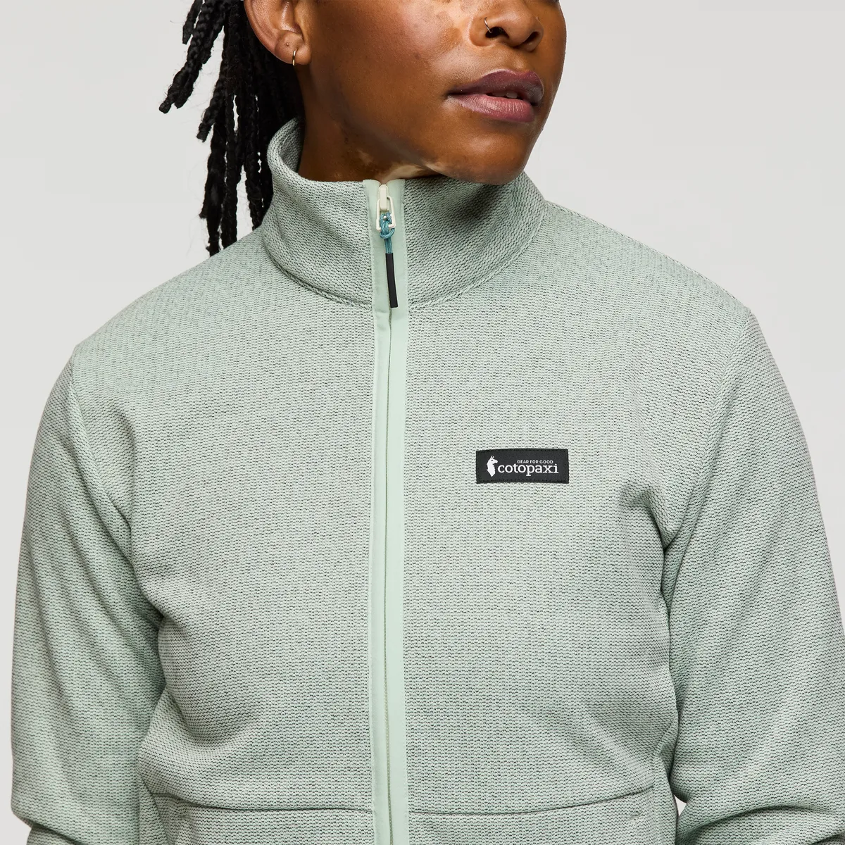 Cotopaxi Envo veste polaire femme Heather Foam zippée