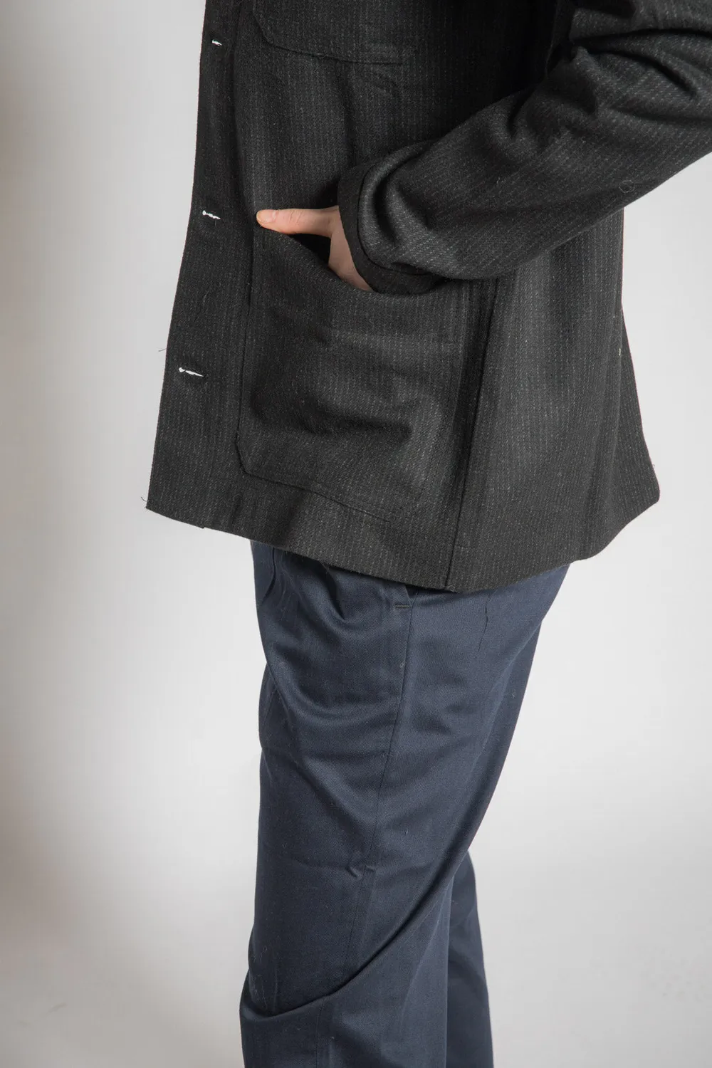 Soubacq Le Bleu Row veste lainage costume
