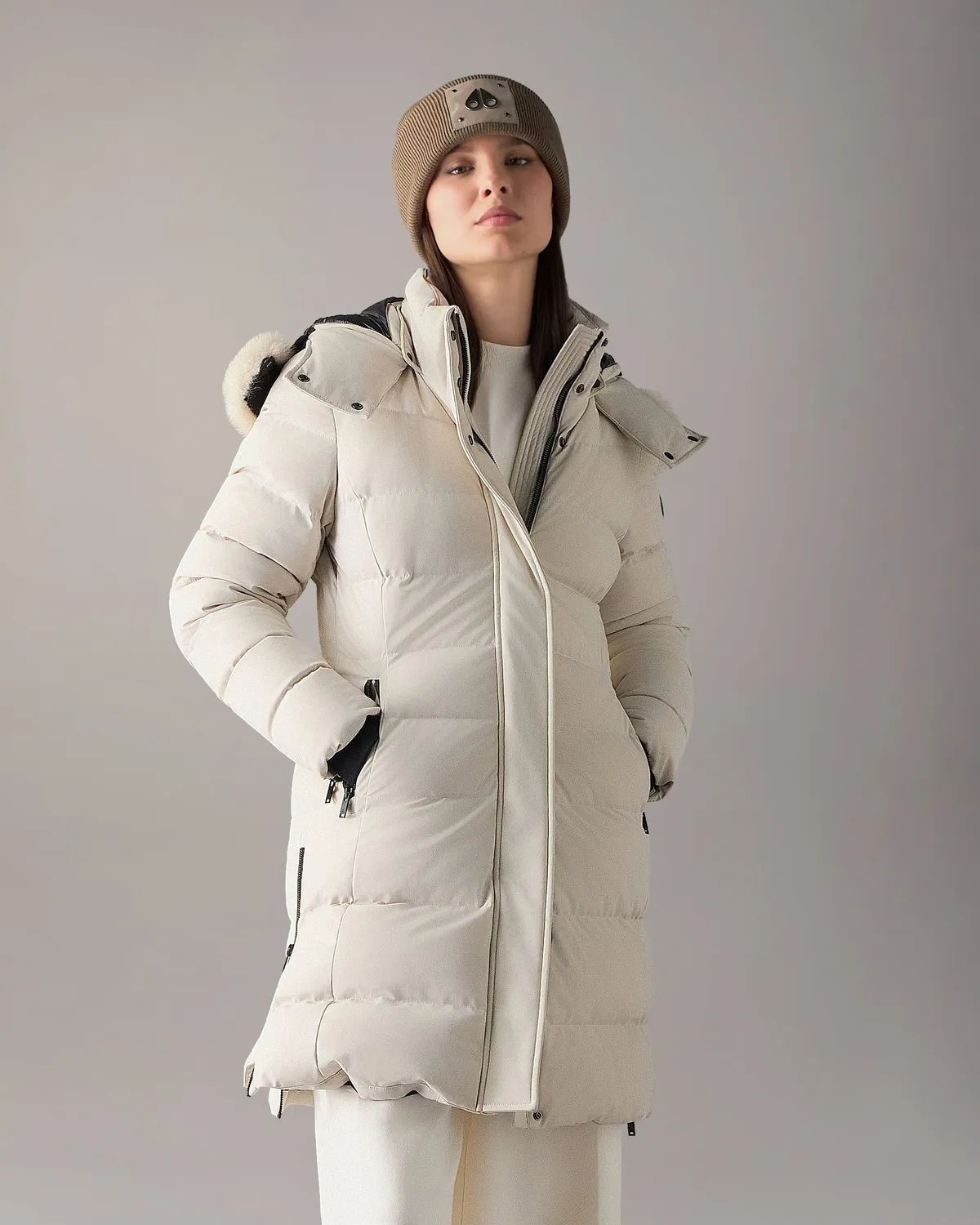 Moose Knuckles Watershed parka Nyluxe noir duvet 90/10