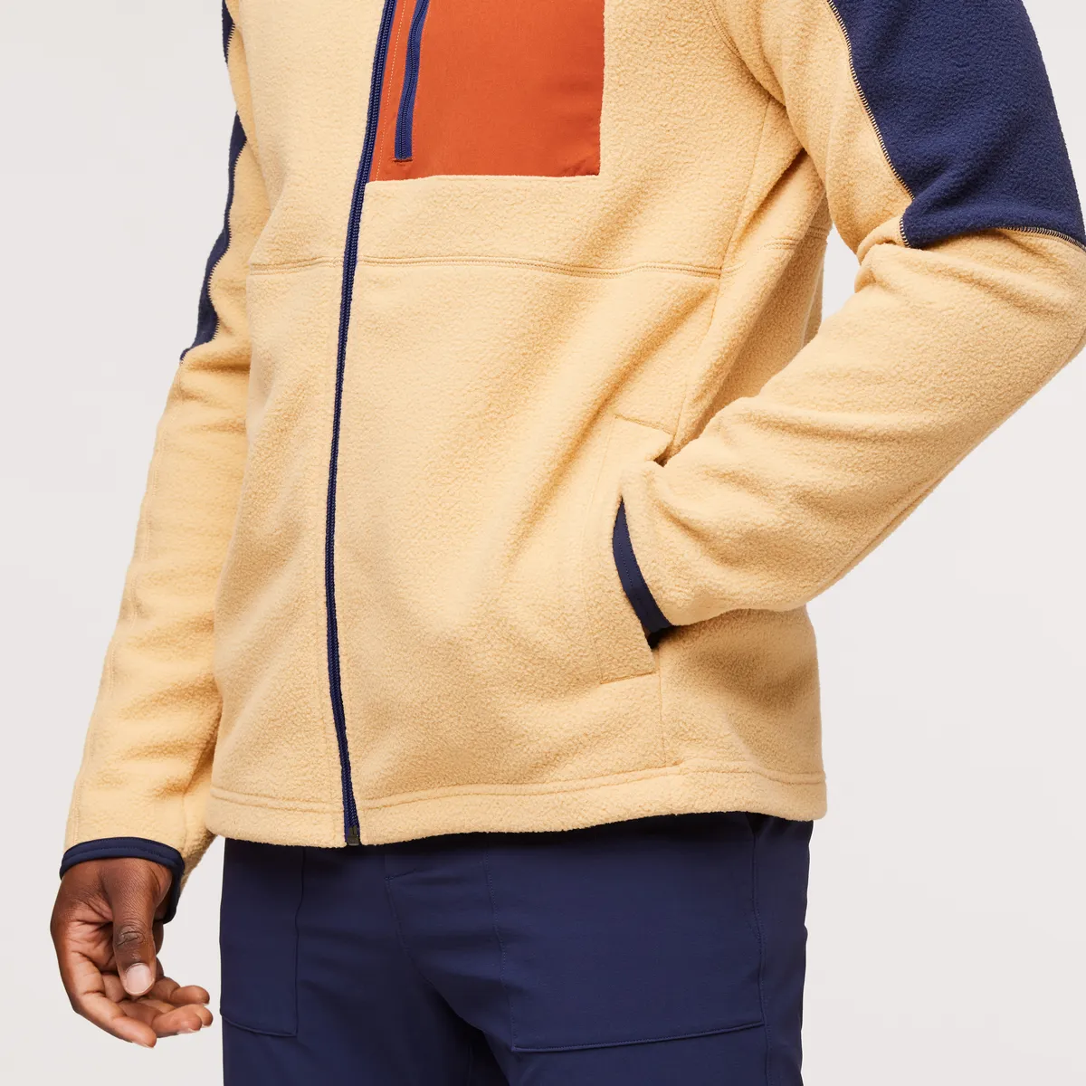 Cotopaxi Abrazo polaire homme Maritime Birch zip intégral