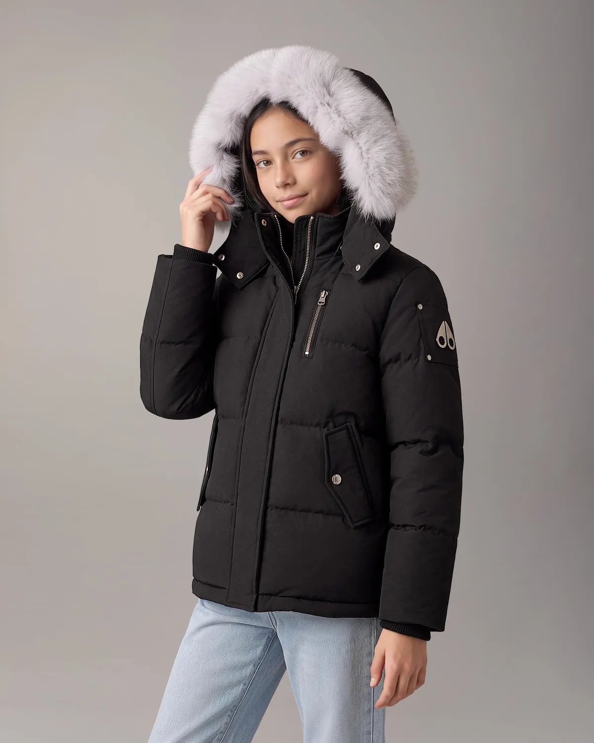 Moose Knuckles Original Veste enfant duvet 3Q noir