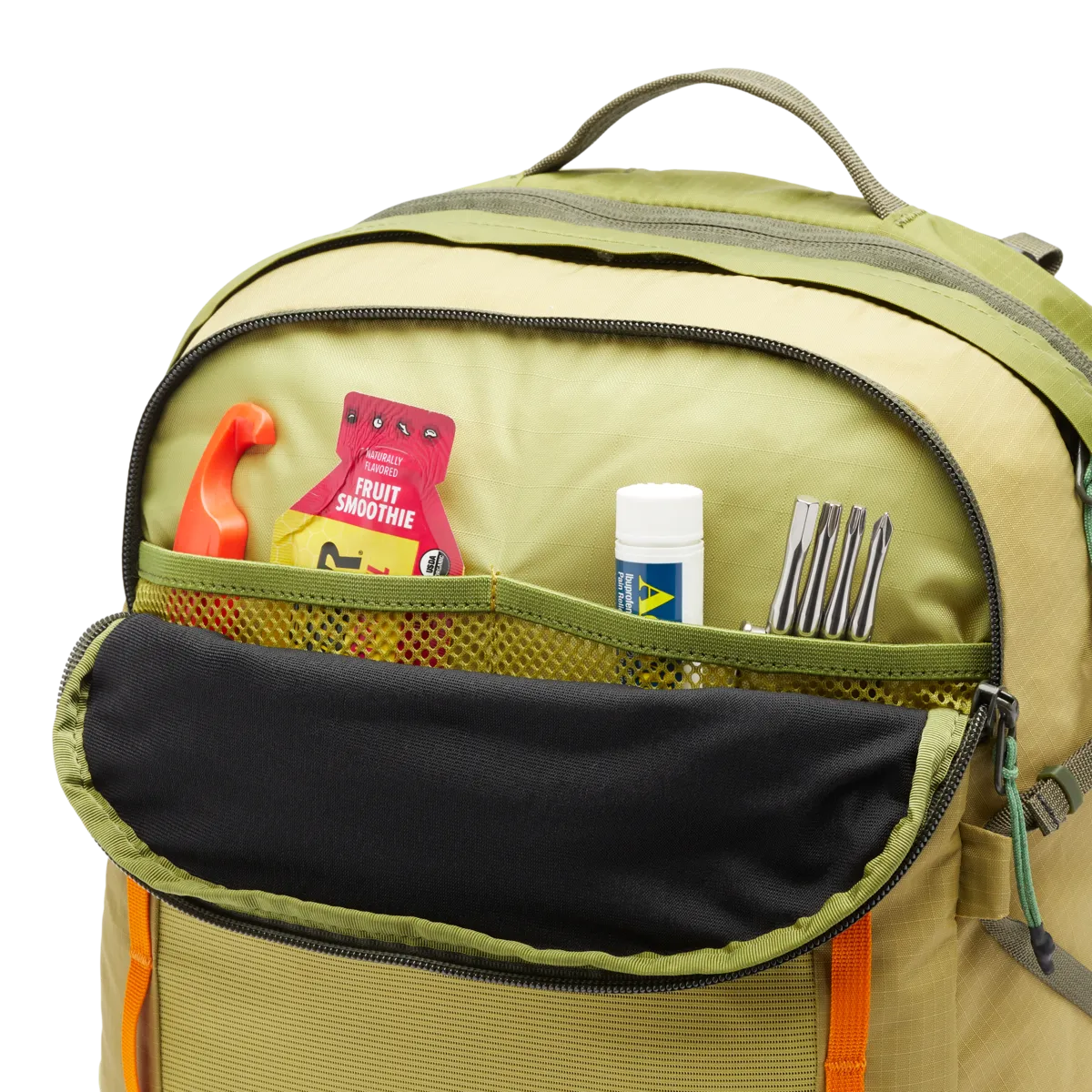 Cotopaxi Lagos sac rando 25L Lemongrass Cedar hydratation 2,5L