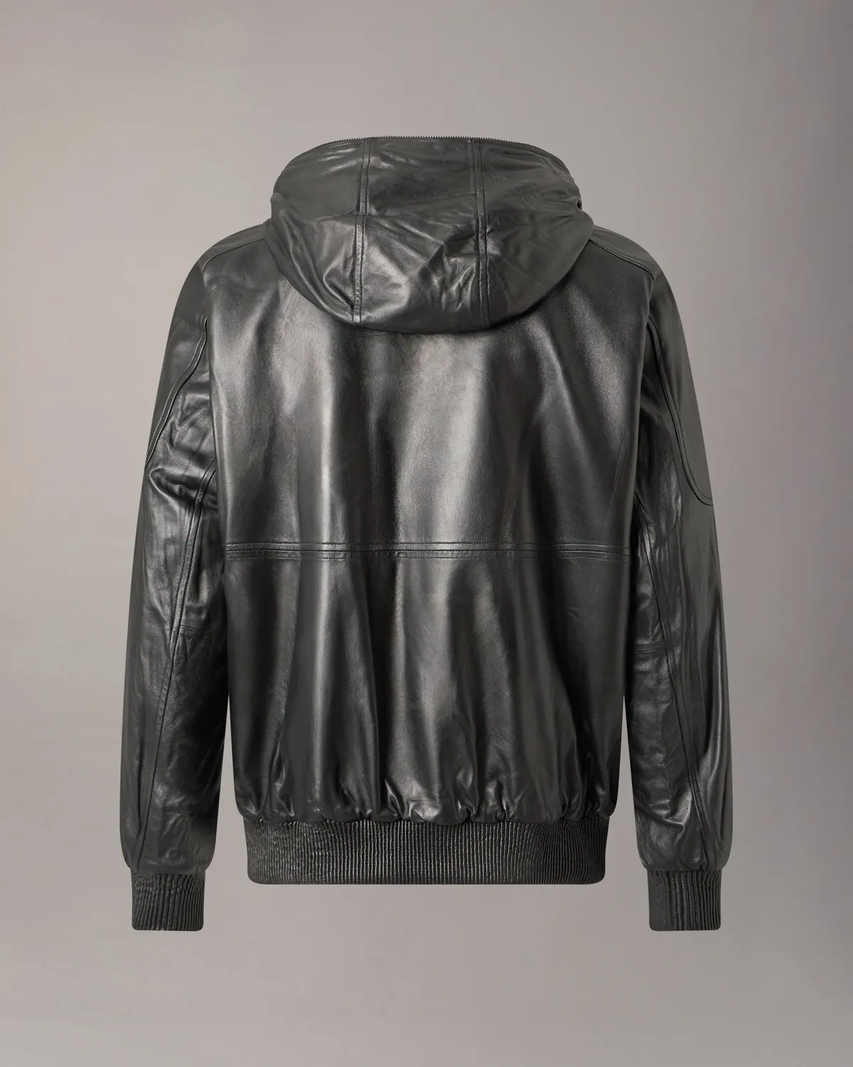 Moose Knuckles Neo Bunny blouson cuir noir