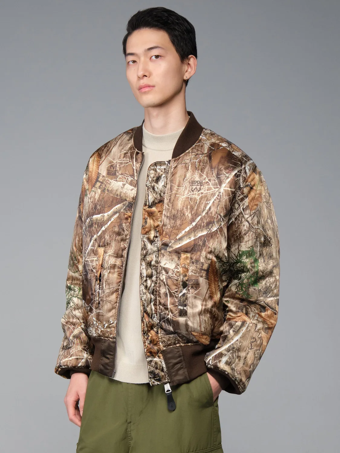 Alpha Industries MA-1 Heritage blouson bomber camo hickory