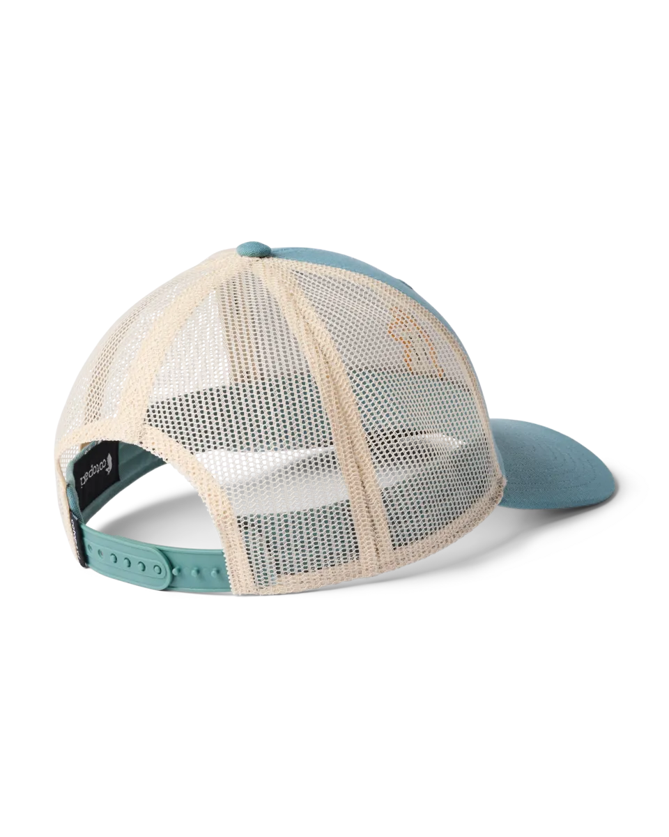 Cotopaxi Llama casquette trucker Everglade recyclée