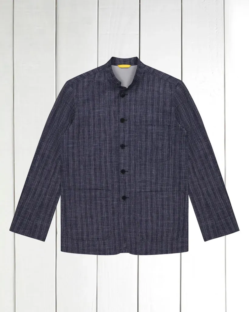 Hollington Tyrol veste pure laine à basques côtelée