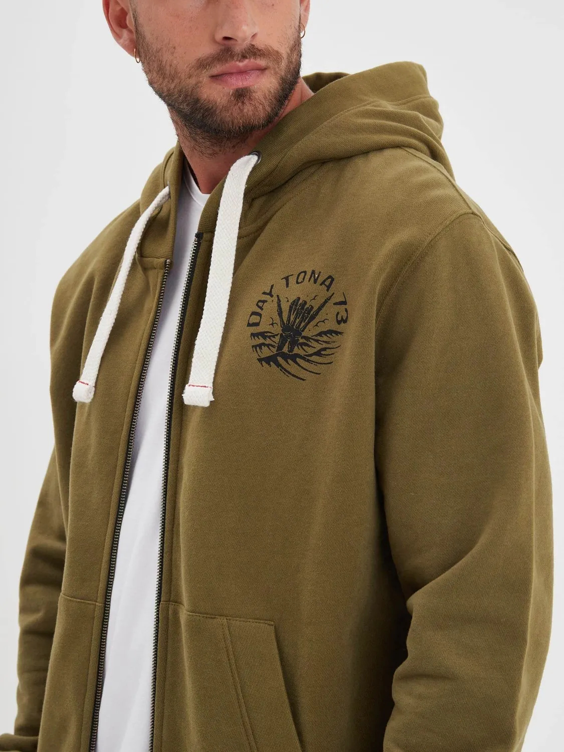Daytona Handdeat sweat capuche surf noir