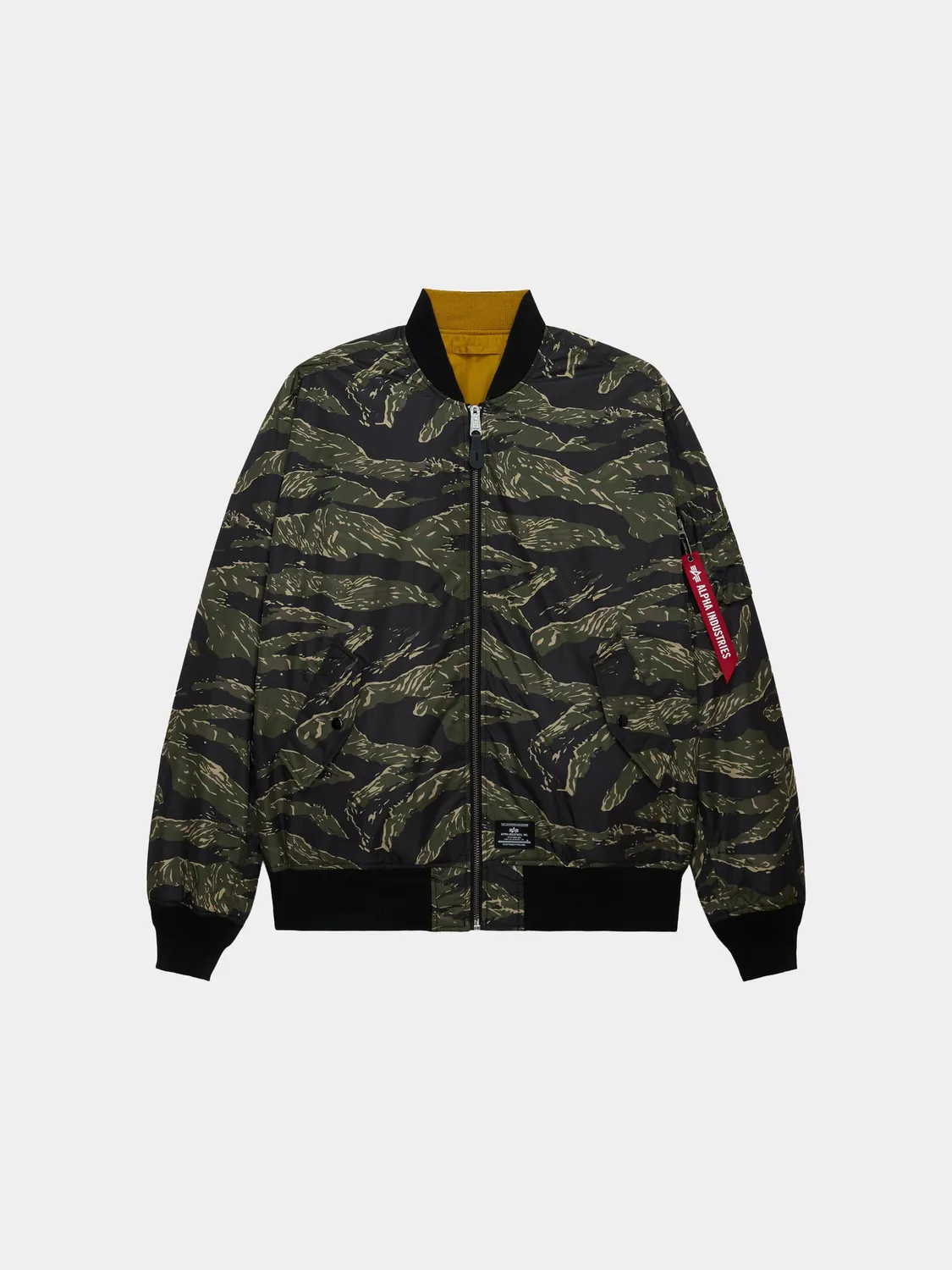 Alpha Industries L-2B bomber oversize réversible noir