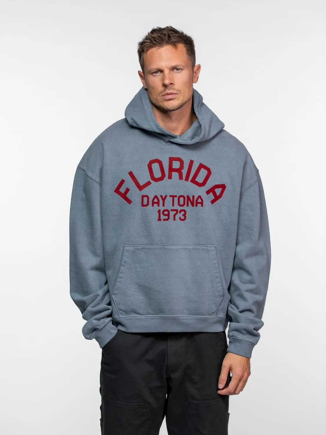 Daytona Havilland sweat capuche Basalt coton 450g