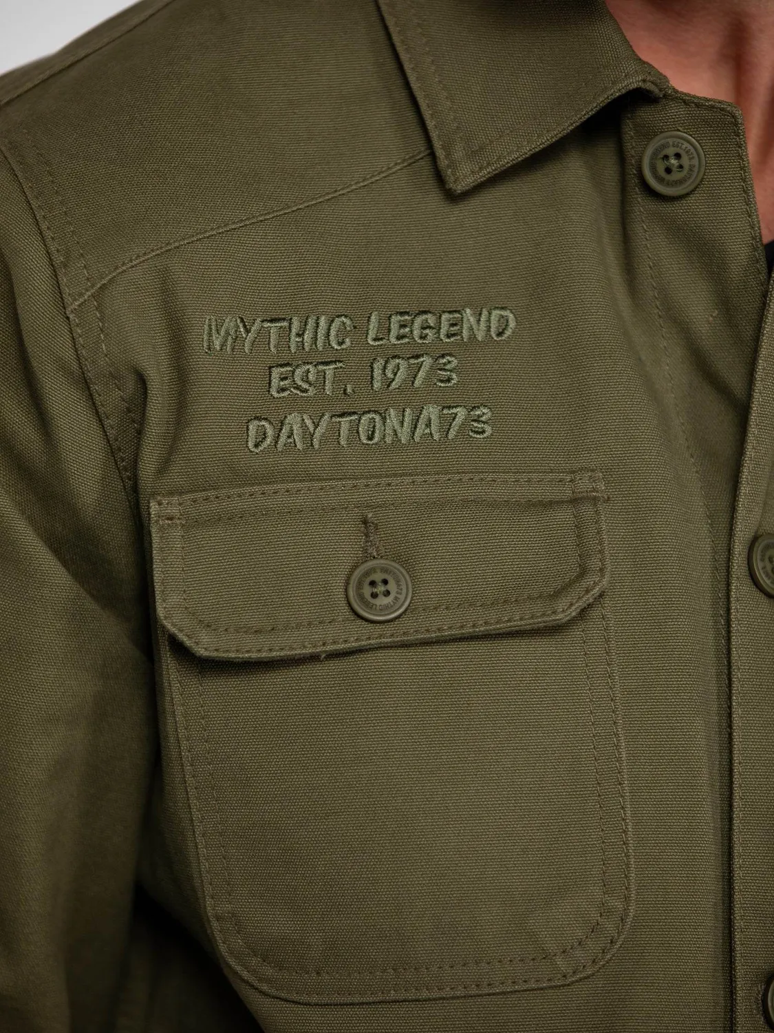 Daytona Lapaz veste worker toile olive