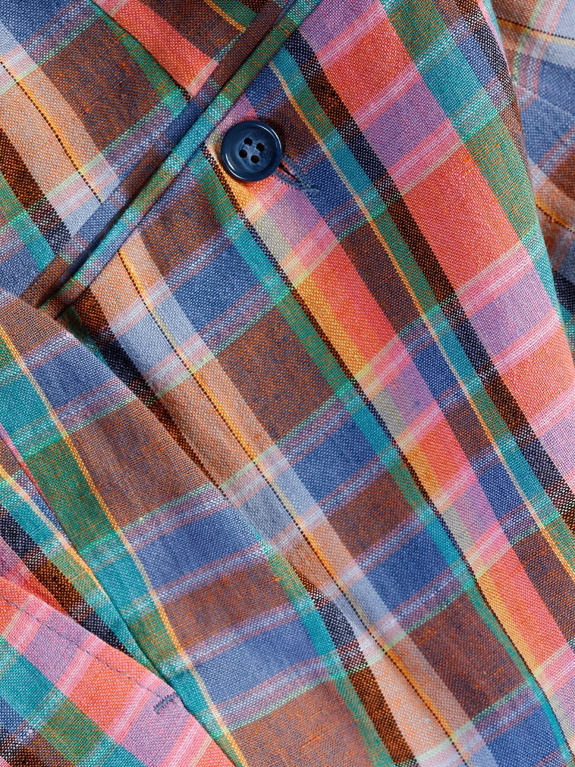 Hollington Luca pantalon lin tartan taille 40