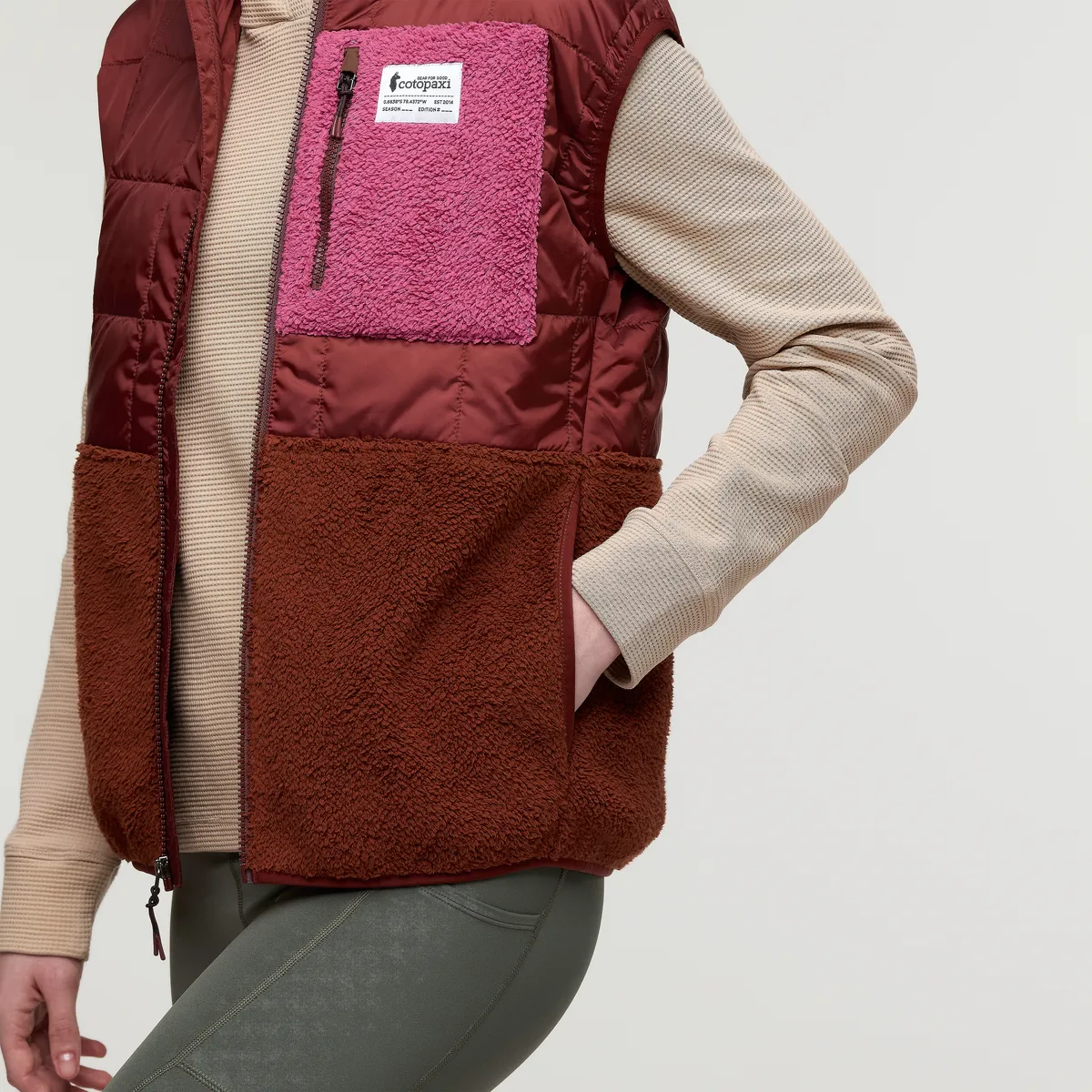 Cotopaxi Trico Gilet hybride femme polaire sans manches