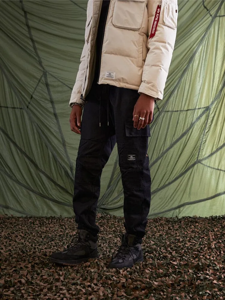 Alpha Industries Cotton jogger cargo noir coton
