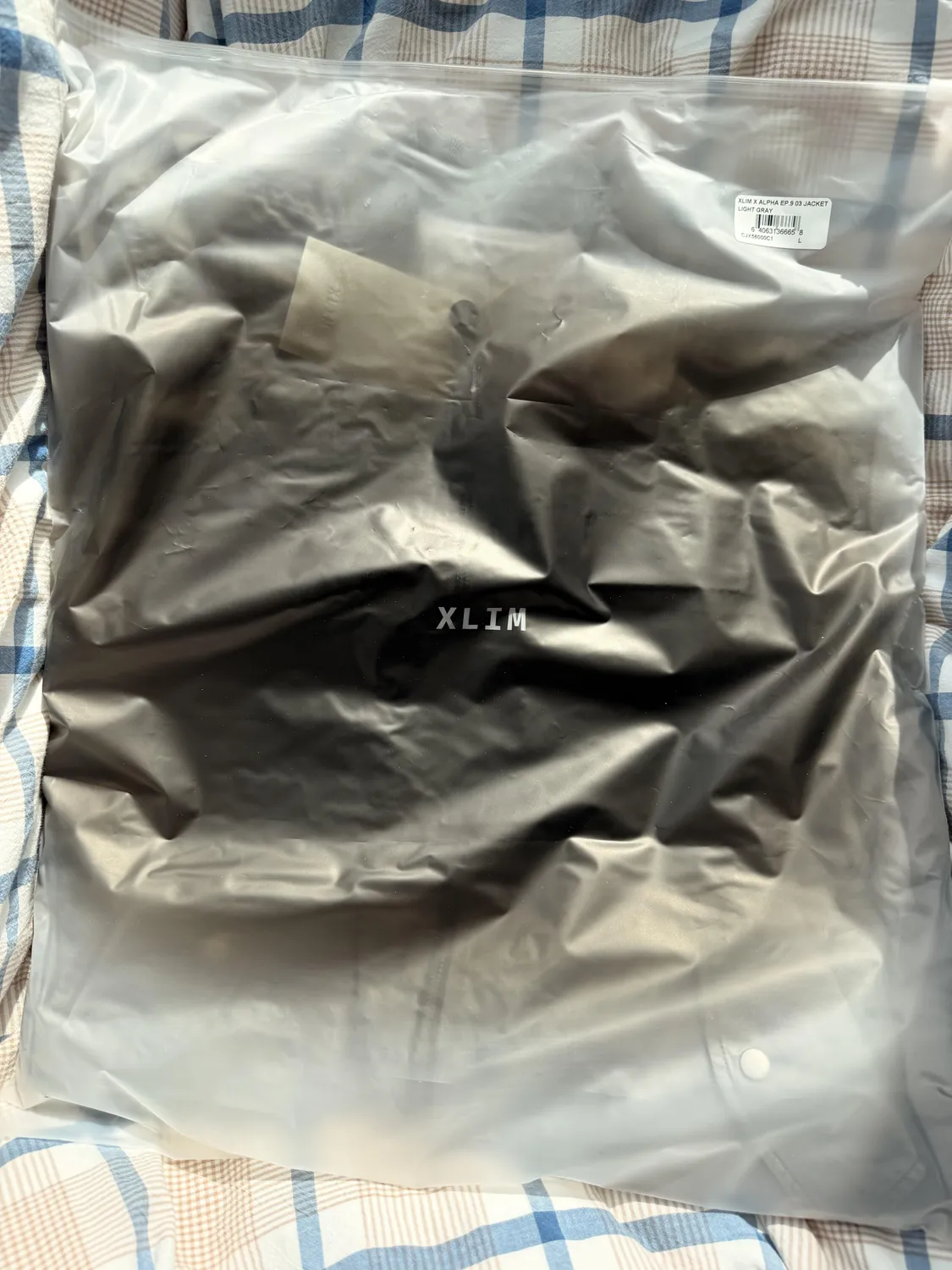Alpha Industries XLIM EP.9 03 blouson Light Gray réversible