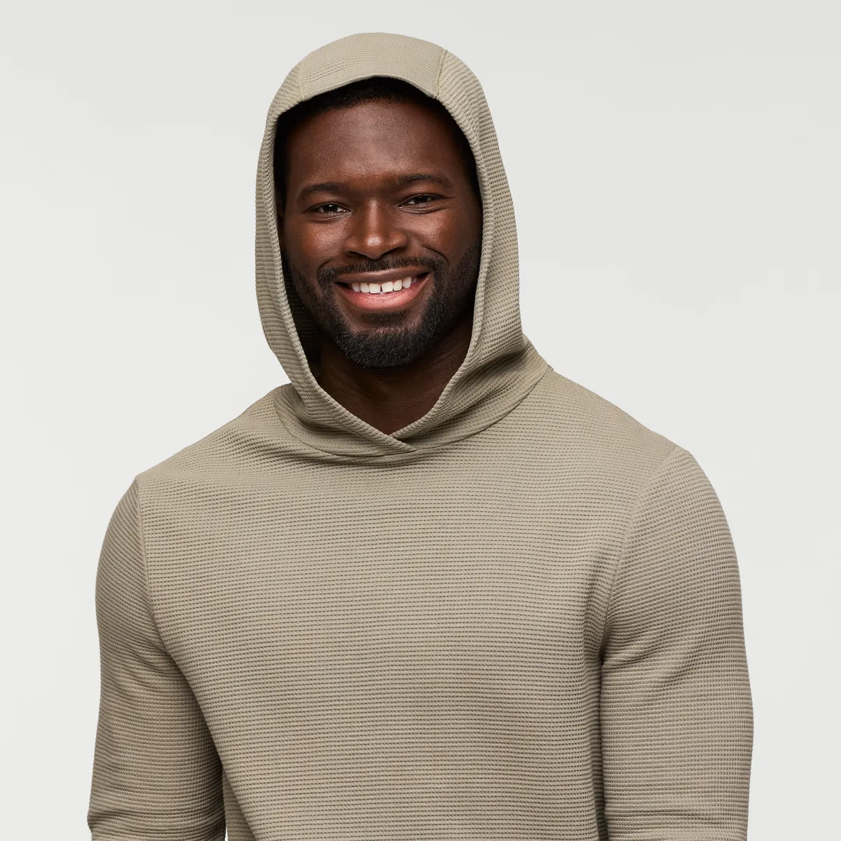 Cotopaxi Atajo Waffle Hoodie sweat homme Deep Sea gaufré