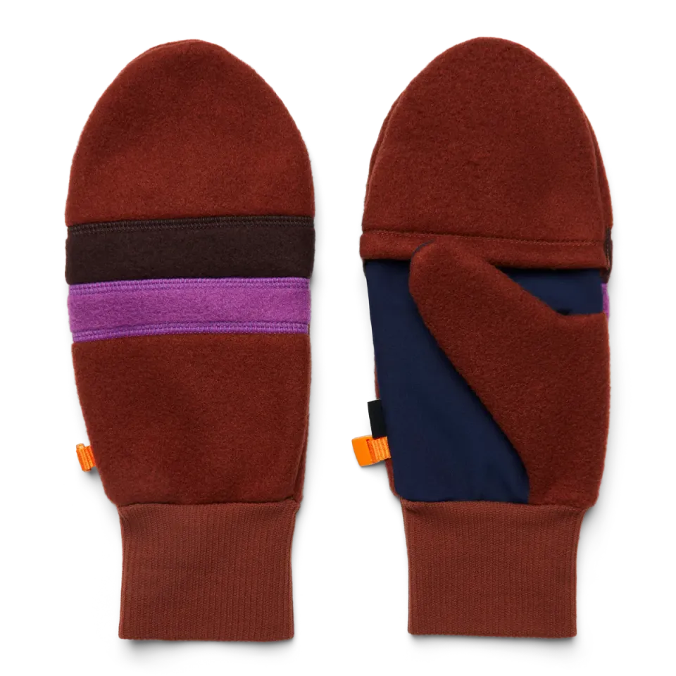Cotopaxi Teca Fleece Glitten moufles Rusty polaire