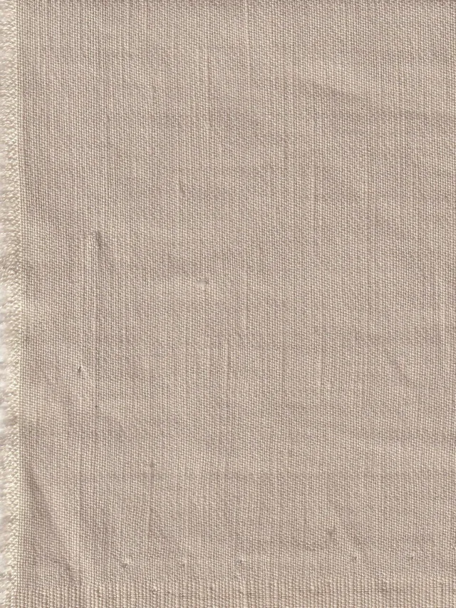 Hollington Toile Lin tissu caramel au mètre 198 g