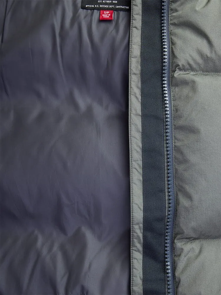 Alpha Industries Sierra Short doudoune parka gris femme