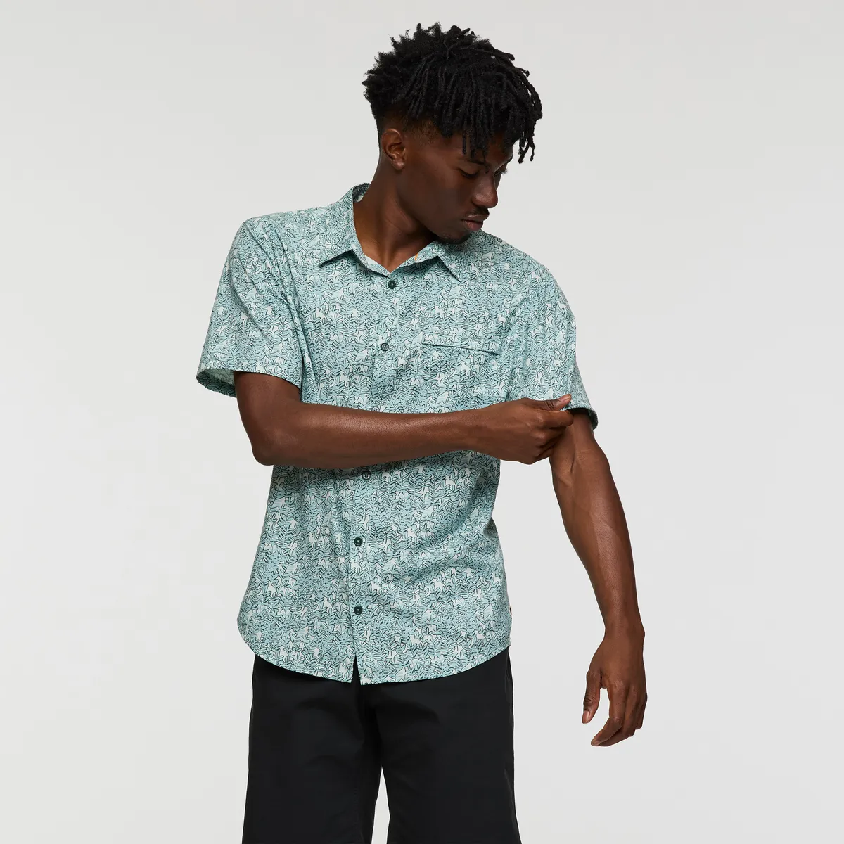 Cotopaxi Cambio chemise homme imprimée polyester recyclé