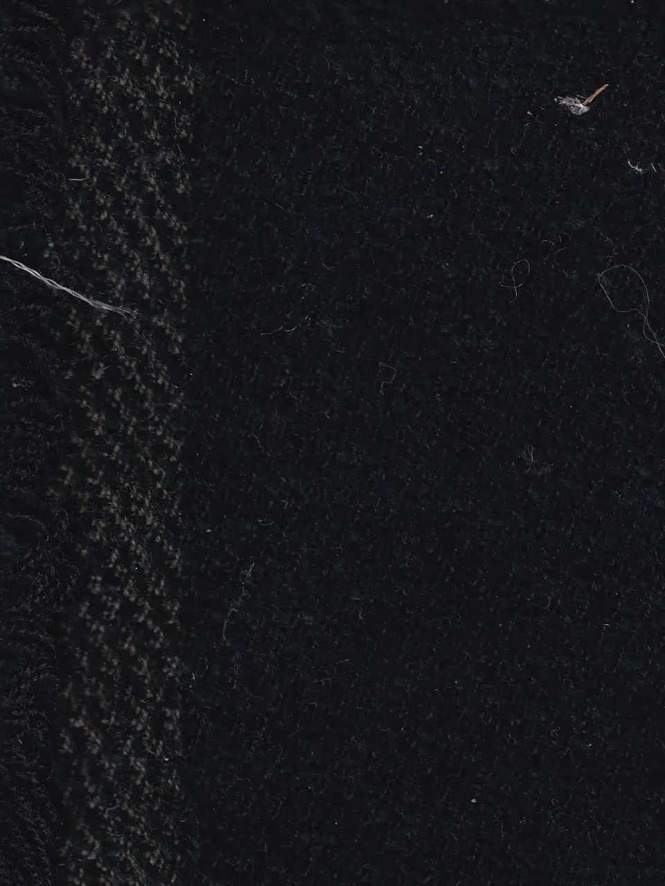 Hollington Chenille Noir Bronze tissu au mètre chaud