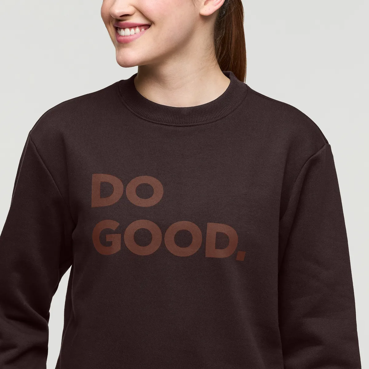 Cotopaxi Do Good sweat femme Coffee coton bio