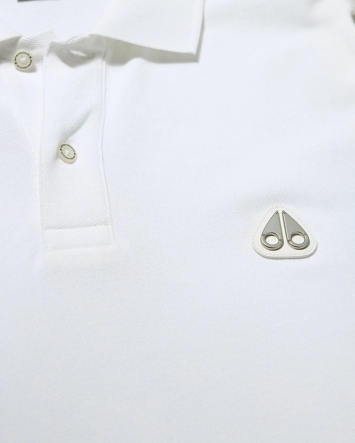 Moose Knuckles Everett Polo polo blanc