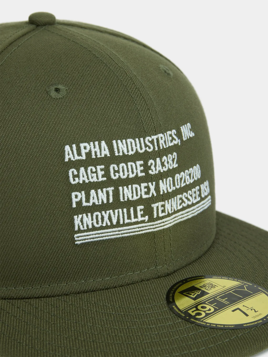 Alpha Industries New Era 59Fifty casquette fitted noire
