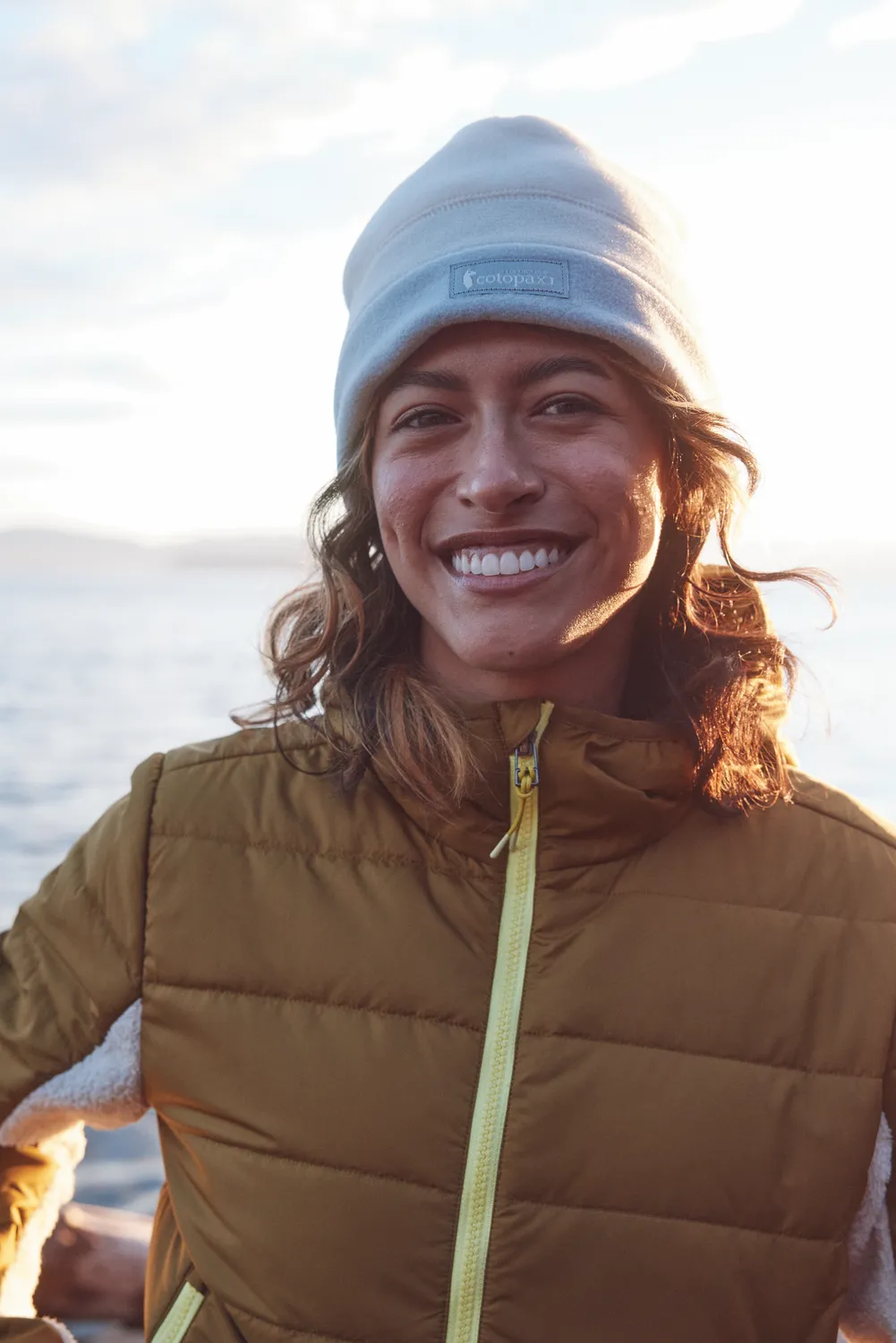 Cotopaxi Teca Fleece Beanie bonnet Acai Stripes polaire