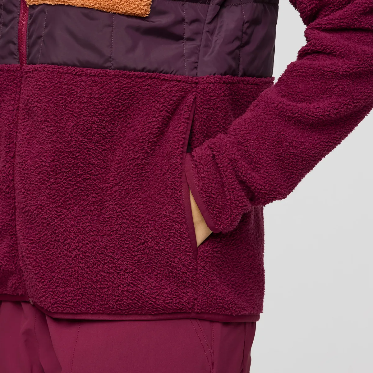 Cotopaxi Trico veste capuche femme Blackberry chaude