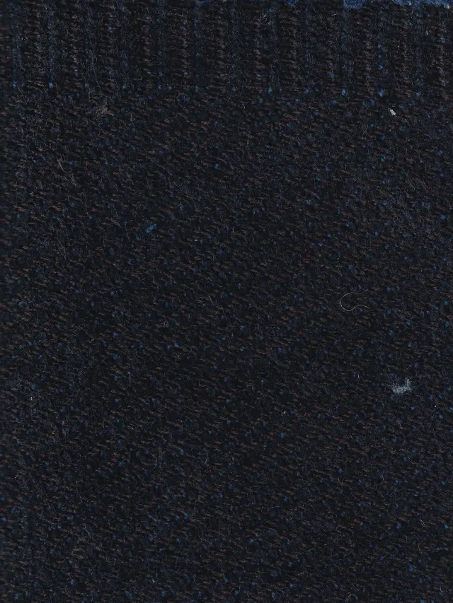 Hollington chenille bleu perroquet tissu au mètre laine
