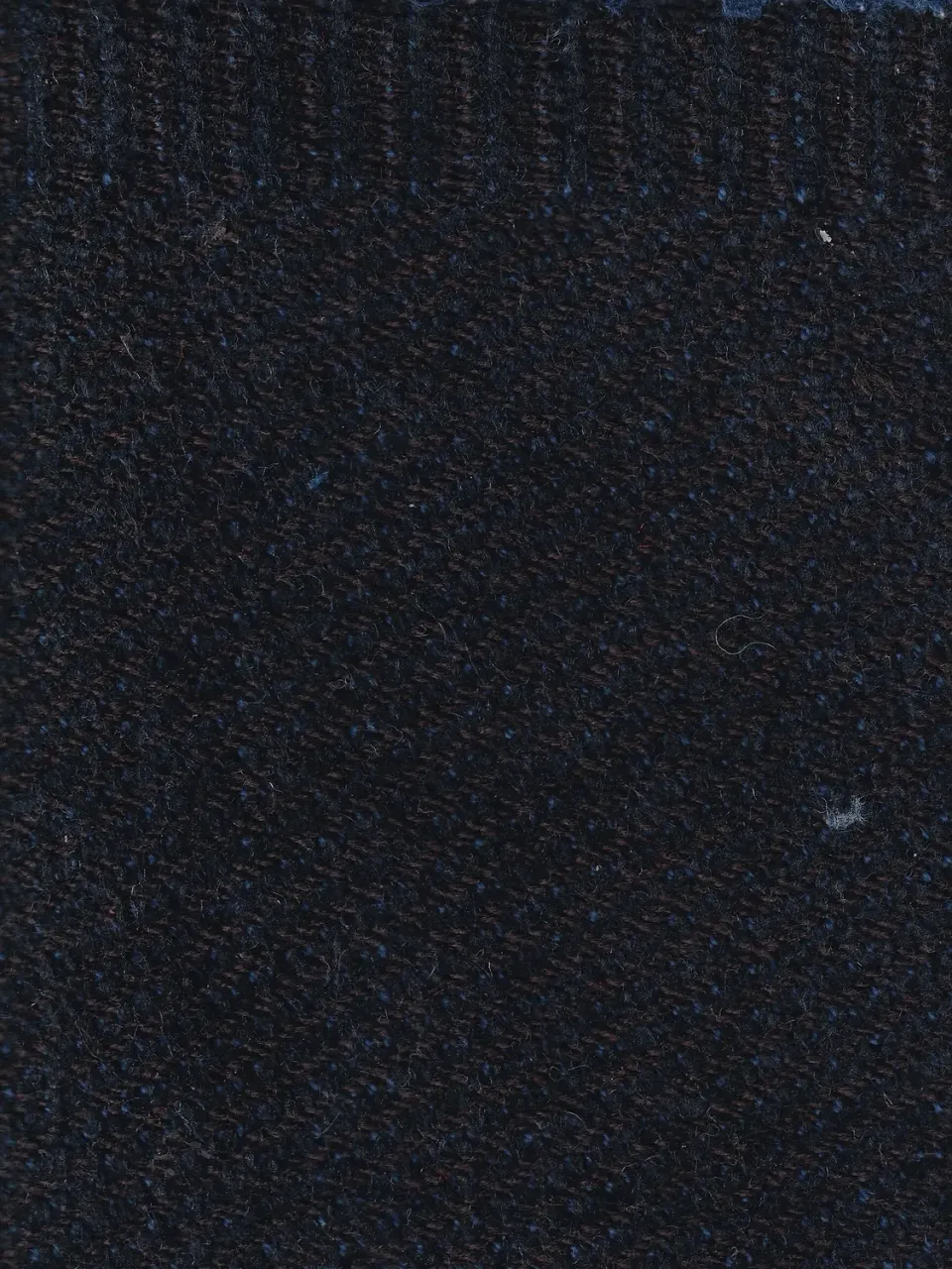 Hollington chenille bleu perroquet tissu au mètre laine
