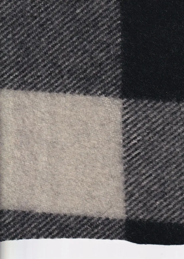 Hollington Canadian tissu drap laine noir 6 m 520g