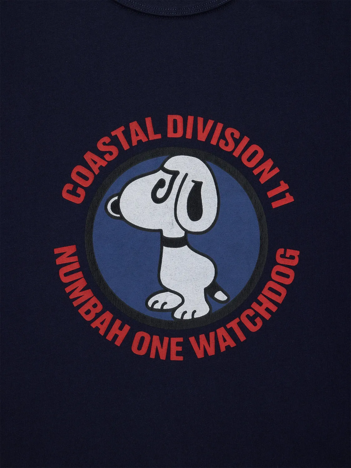 Alpha Industries Watch Dog t-shirt coton bleu décontracté