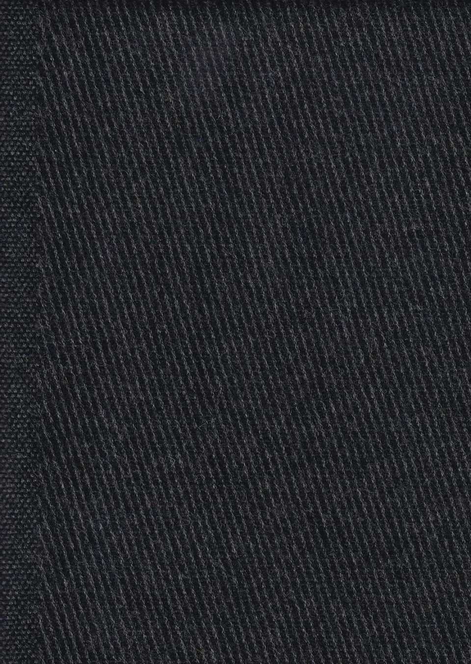 Hollington tissu whipcord gris sourd laine au mètre